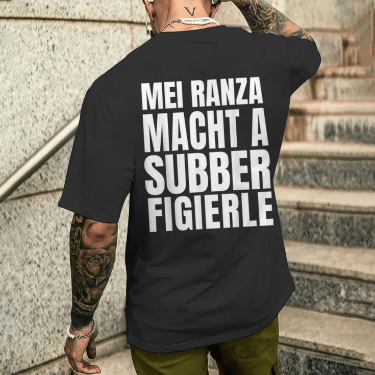 Ranza Swabian Slogan Swabian T-Shirt mit Rückendruck Geschenke für Ihn