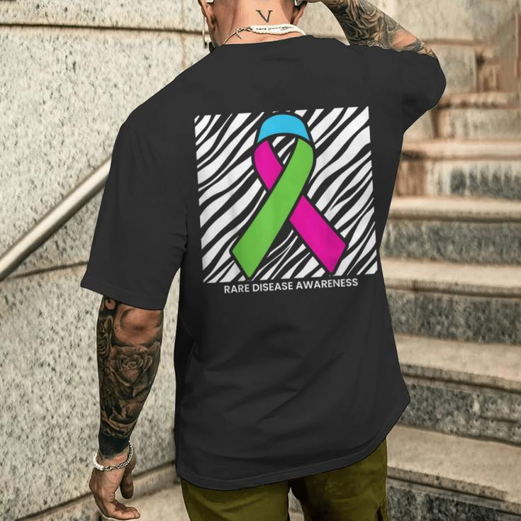 Rare Disease Awareness Rare Disease Day 2024 Men's T-shirt Back Print Gifts for Him