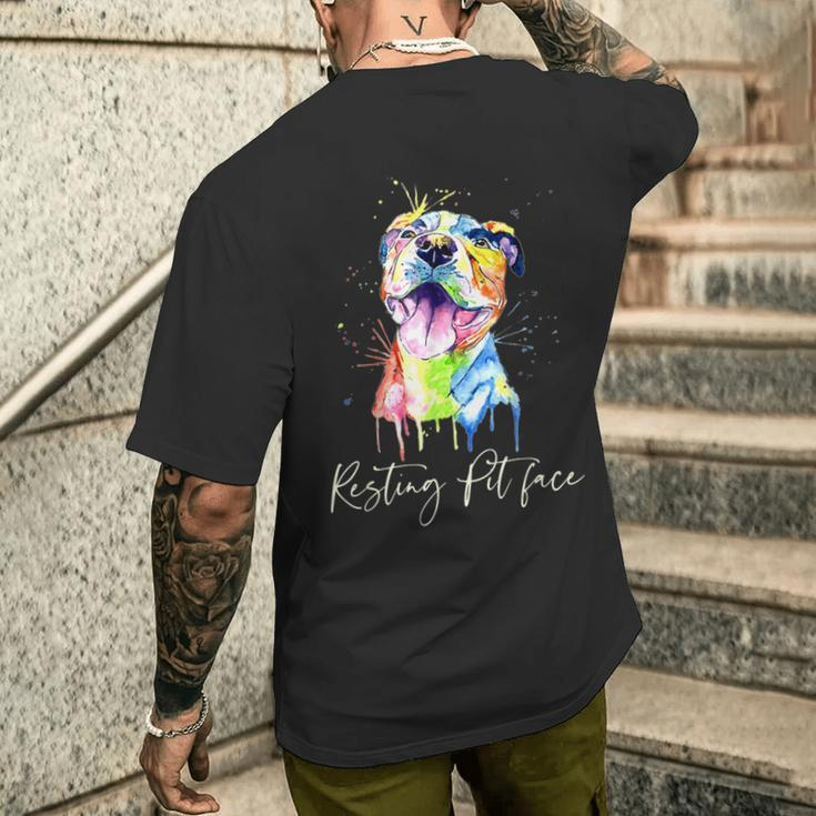 Pitbull Gifts, Watercolor Shirts