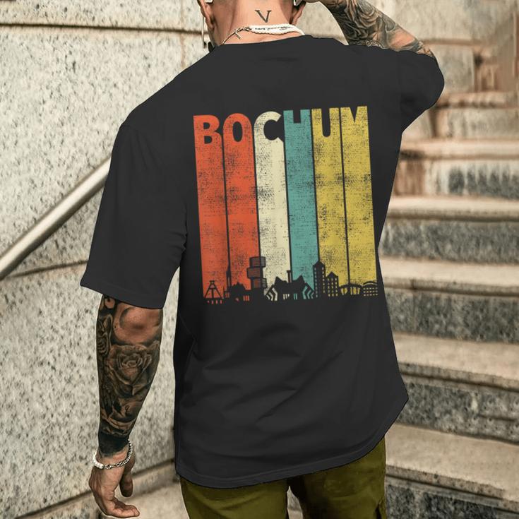 Retro Bochum Inhabitant City Bochumer T-Shirt mit Rückendruck Geschenke für Ihn