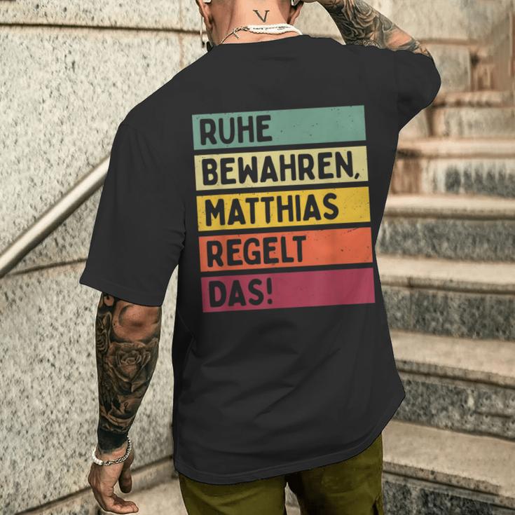 In Retro Colours T-Shirt mit Rückendruck Geschenke für Ihn