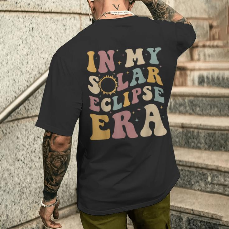 Retro In My Solar Eclipse Era Total Solar Eclipse 40824 Men's T-shirt Back Print Gifts for Him