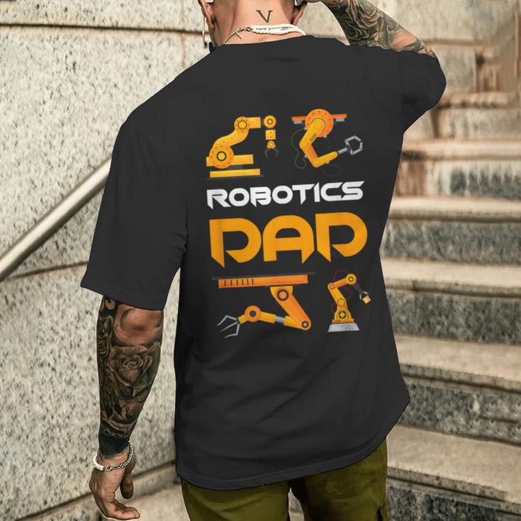 Robotik Papa T-Shirt mit Rückendruck Geschenke für Ihn