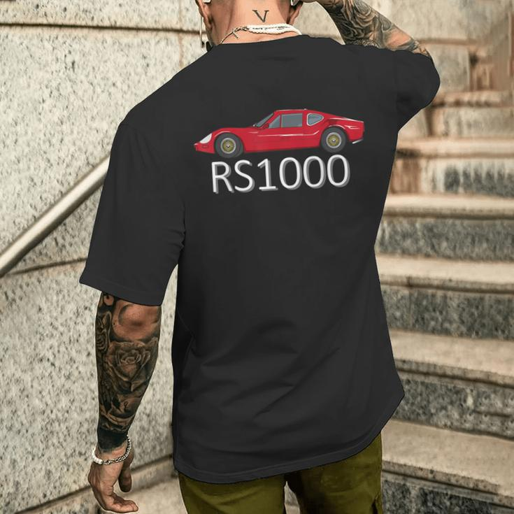 Rs1000 Melkus T-Shirt mit Rückendruck Geschenke für Ihn
