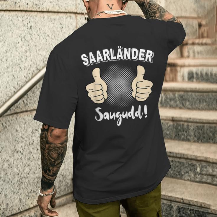 Saarländer Saarländd Saarländer S T-Shirt mit Rückendruck Geschenke für Ihn