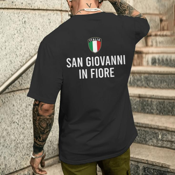 San Giovanni In Fiore T-Shirt mit Rückendruck Geschenke für Ihn