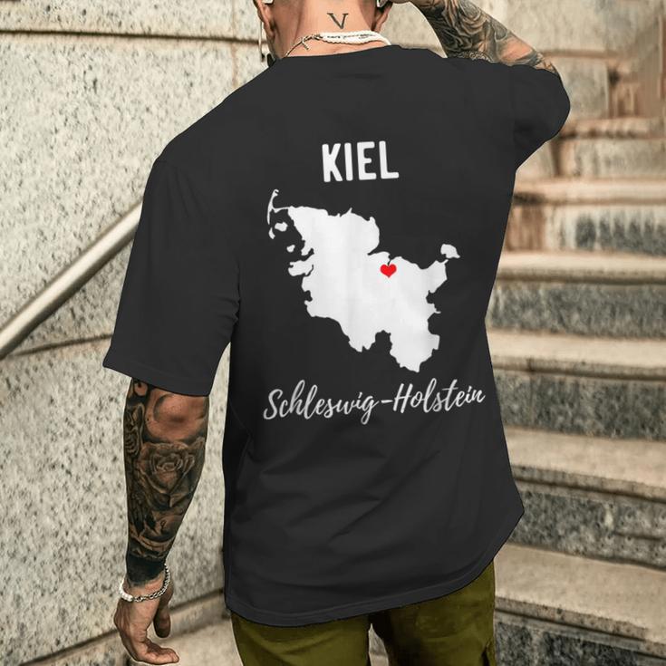 Schleswig-Holstein Kiel T-Shirt mit Rückendruck Geschenke für Ihn