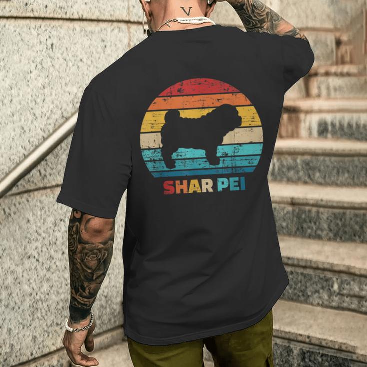 Shar Peiintage T-Shirt mit Rückendruck Geschenke für Ihn