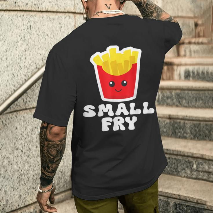Small Fry Cute French Fry Toddler For Boys & Girls Men's T-shirt Back Print Funny Gifts