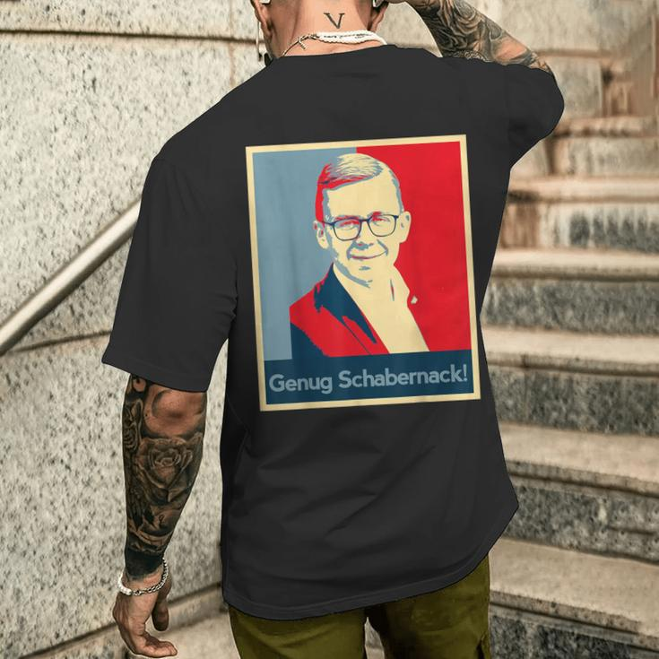 So Genug Schabernack Phillip Amthor Meme T-Shirt mit Rückendruck Geschenke für Ihn