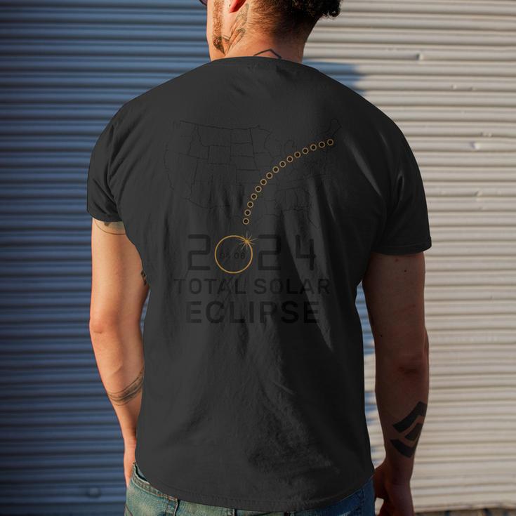 Total Solar Eclipse Gifts, Solar Eclipse 2024 Interactive Map Shirts