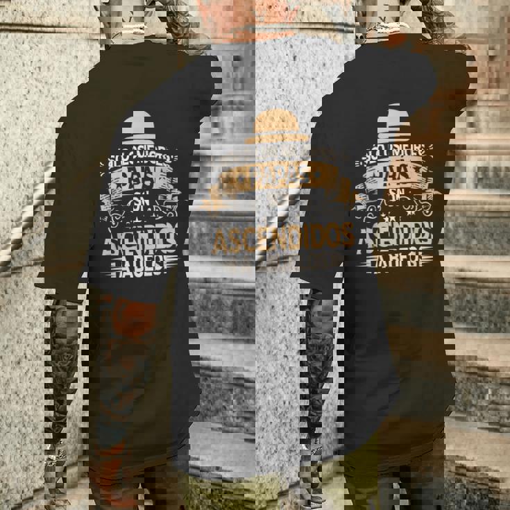 Sólo Los Mejores Papás Son Ascendidos A Abuelos Camiseta Hombre Estampado Espalda Regalos para él