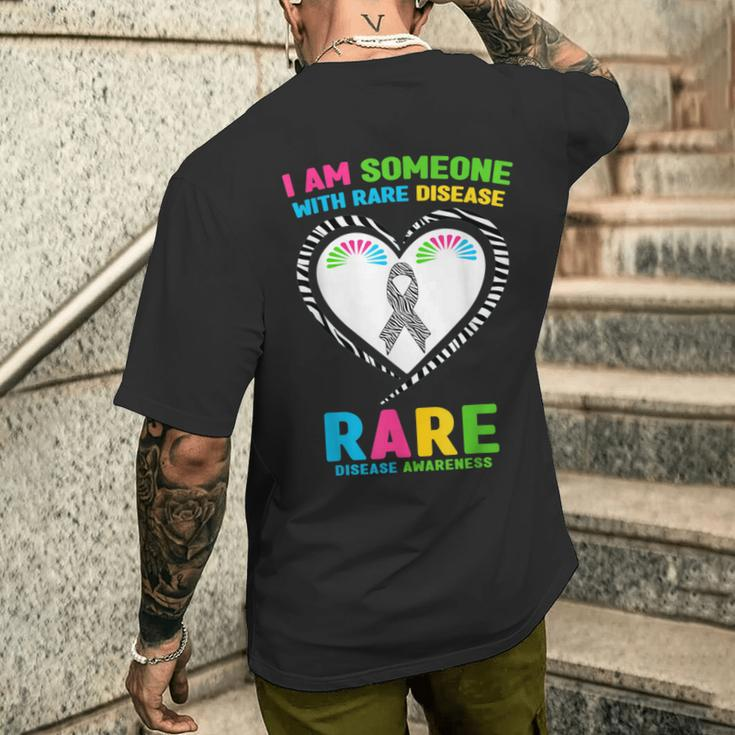 I Am Someone Rare Disease Rare Disease Awareness Men's T-shirt Back Print Gifts for Him