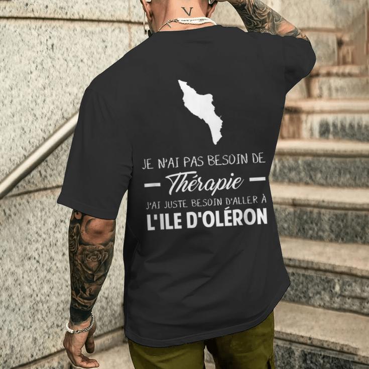 Débardeur Humour Oléron – « J’ai Pas Besoin De Thérapie, J’ai Oléron » – Cadeau Parfait Pour Les Amoureux De L’Île !