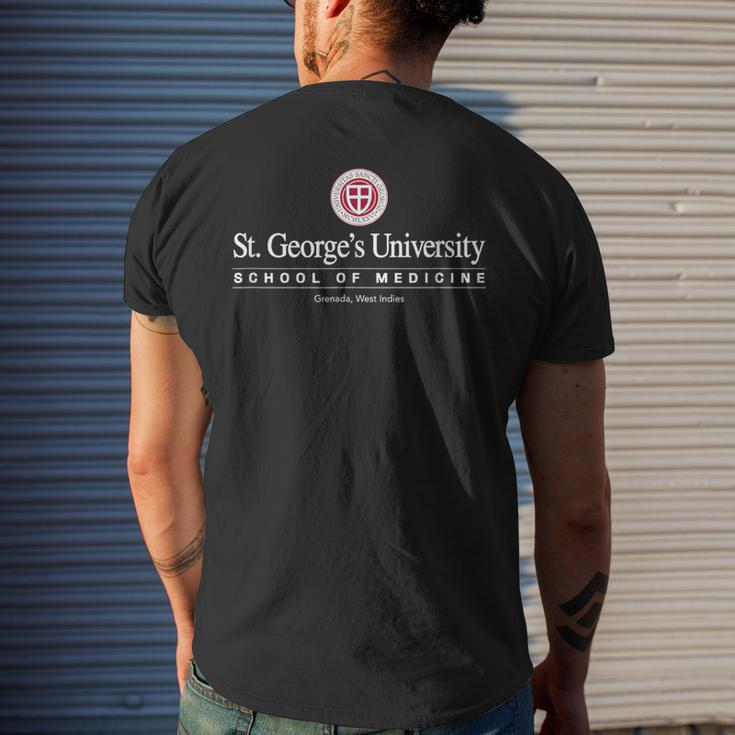 St George's University School Of Medicine Men's T-shirt Back Print Gifts for Him