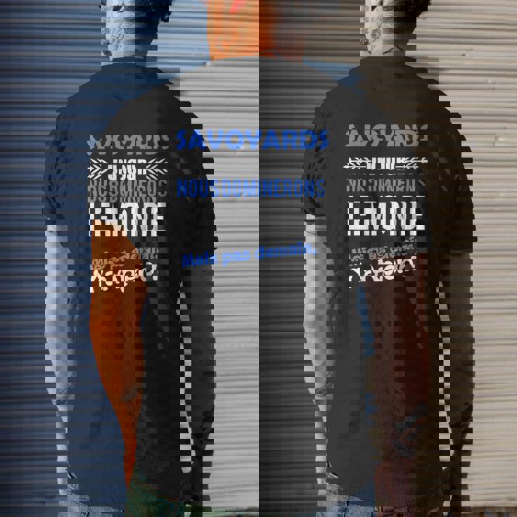 T-shirt imprimé au dos Savoyards Motif Traditionnel Montagnard