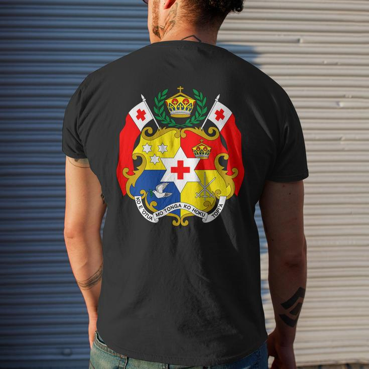 Tonga Coat Of ArmsShirt National Tongan Emblem Tee Mens Back Print T-shirt Gifts for Him
