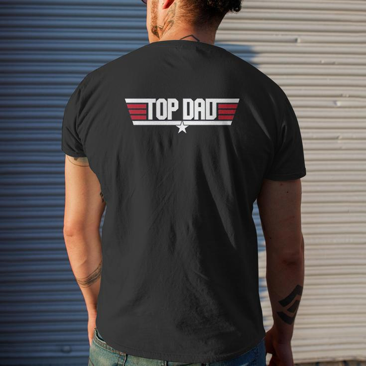 Top Dad New Mens Back Print T-shirt Gifts for Him