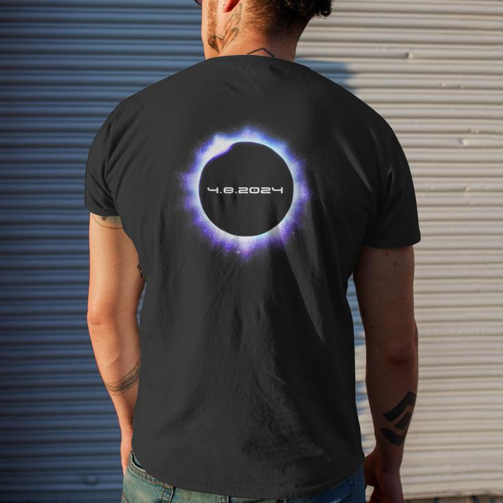 Totality 4082024 Total Solar Eclipse 2024 Men's T-shirt Back Print Gifts for Him