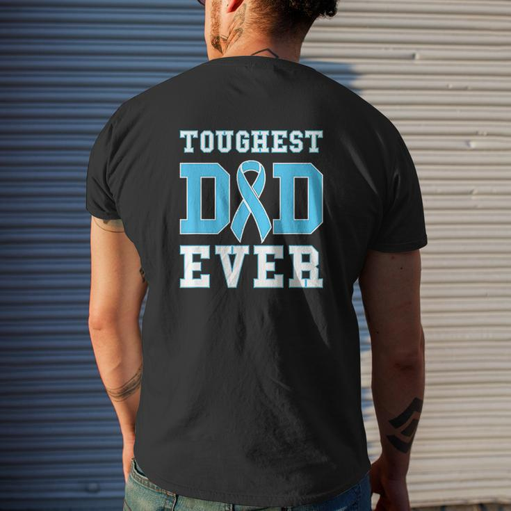 Toughest Dad Ever Mens Back Print T-shirt Gifts for Him