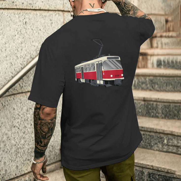 Tram T4d T4d-Mt Tram T-Shirt mit Rückendruck Geschenke für Ihn