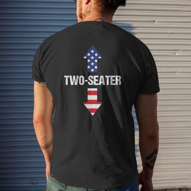 Two Seater Tanks For Men 2 Seater Dad Motorcycle Adult Mens Back Print T-shirt Gifts for Him