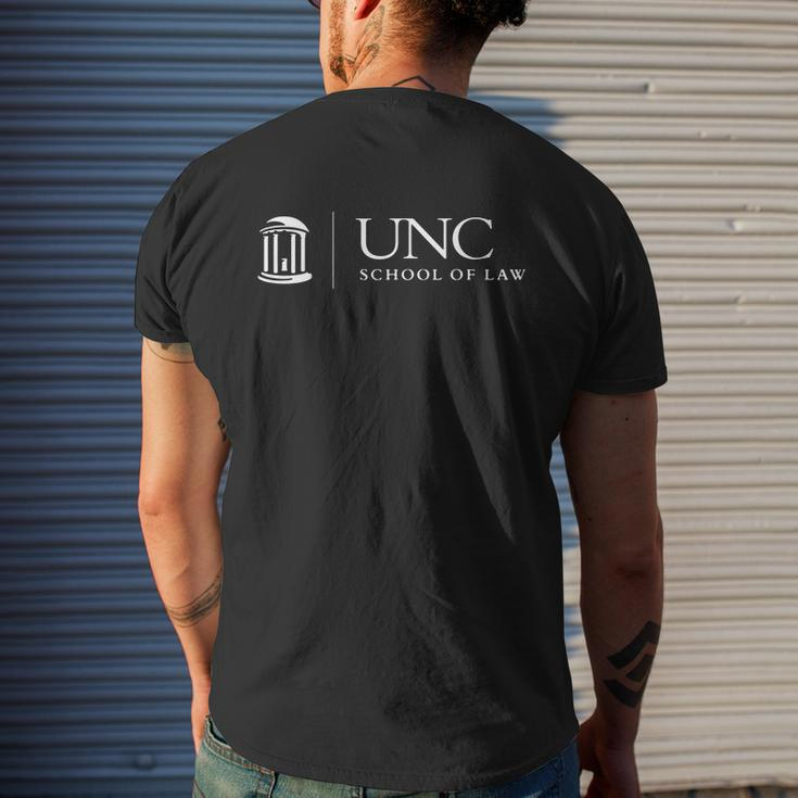 Unc School Of Law Mens Back Print T-shirt Gifts for Him