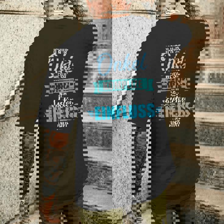 Unkel Weil Sich Komplize Nach Bad Influence Anhören T-Shirt mit Rückendruck Geschenke für Ihn