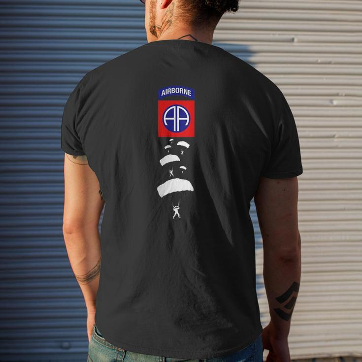 Us Army 82Nd Airborne Veteran Day Mens Back Print T-shirt Gifts for Him