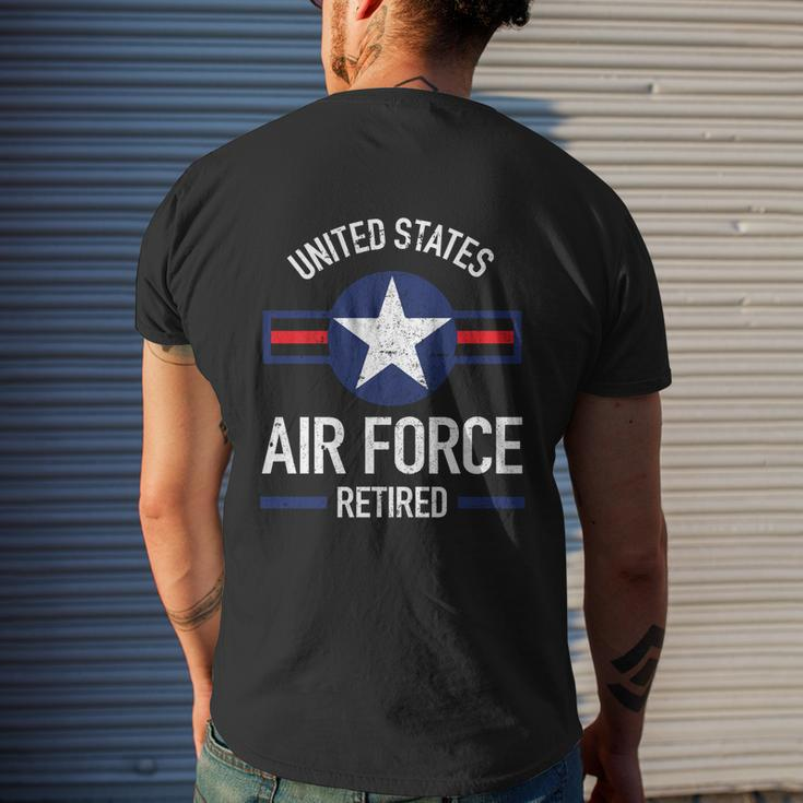 Usaf Retired Air Force Military Retirement Hoodie Mens Back Print T-shirt Gifts for Him