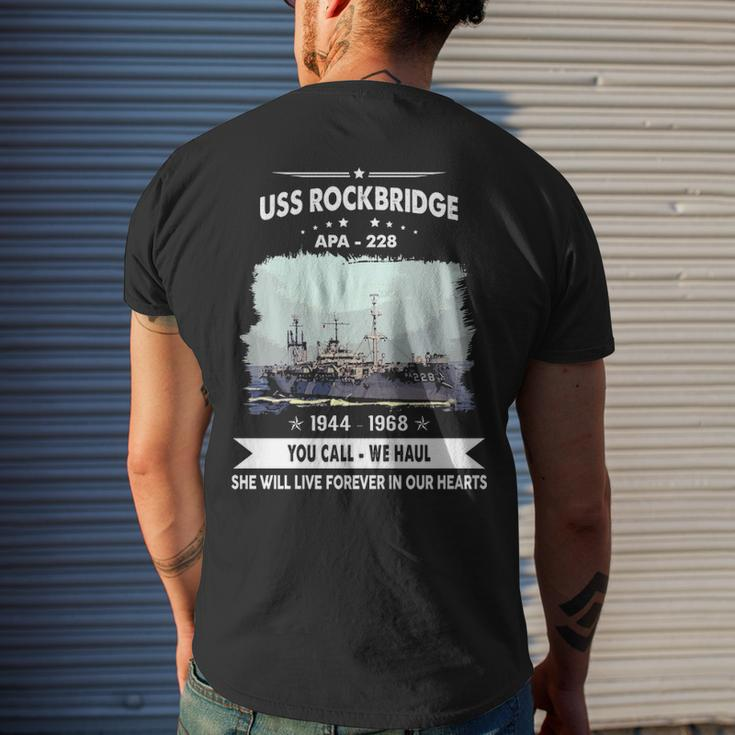 Uss Rockbridge Apa Men's T-shirt Back Print Gifts for Him