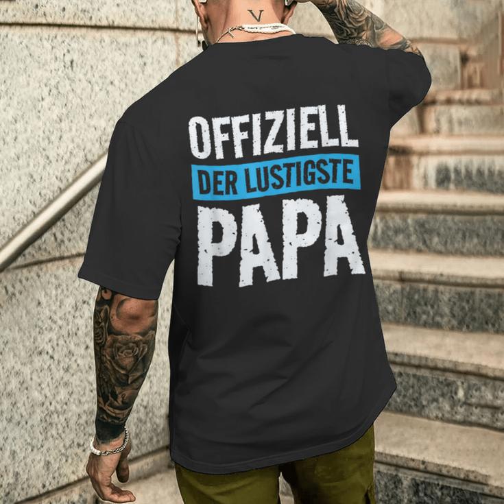 Vater -Atertagsgeschenk Daddyatertag Papiati Papa T-Shirt mit Rückendruck Geschenke für Ihn