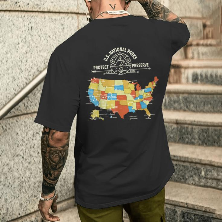 Us Map Gifts, National Park Shirts
