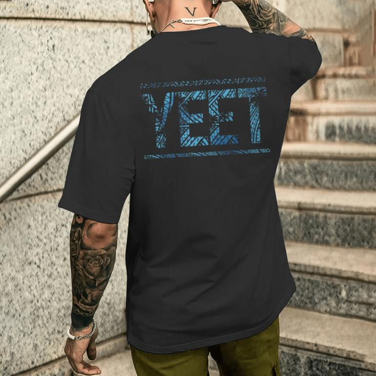 Vintage Retro Jey Uso Yeet Yeet Quotes Men's T-shirt Back Print Gifts for Him