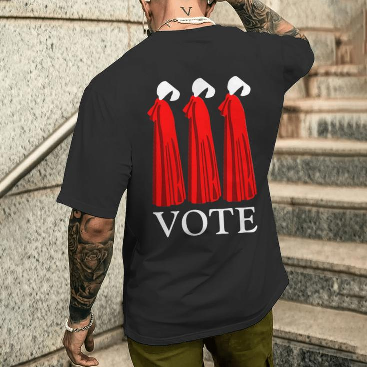 Vote Handmaids Vote 2024 Feminist Men's T-shirt Back Print Gifts for Him