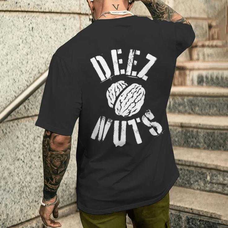 Walnuts Deez Nuts T-Shirt mit Rückendruck Geschenke für Ihn