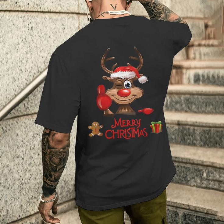 Weihnachts Feiertage Geschenk Geschenkidee Nikolaus T-Shirt mit Rückendruck Geschenke für Ihn