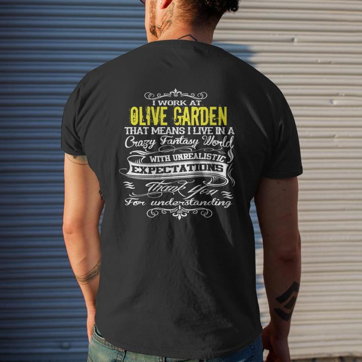 Work At Olive Garden Hoodies New Mens Back Print T-shirt Gifts for Him