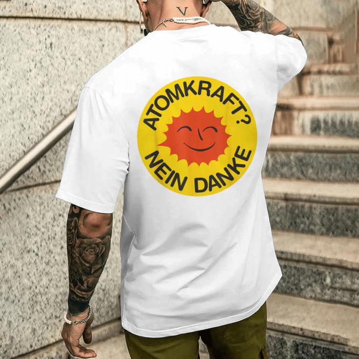 Atomkraft Nein Danke Anti Energie Nucleaire T shirt imprime au dos Cadeauxyz CA