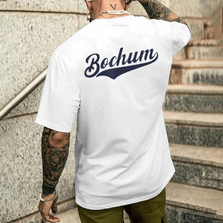 Bochum Tief Im West T-Shirt mit Rückendruck Geschenke für Ihn