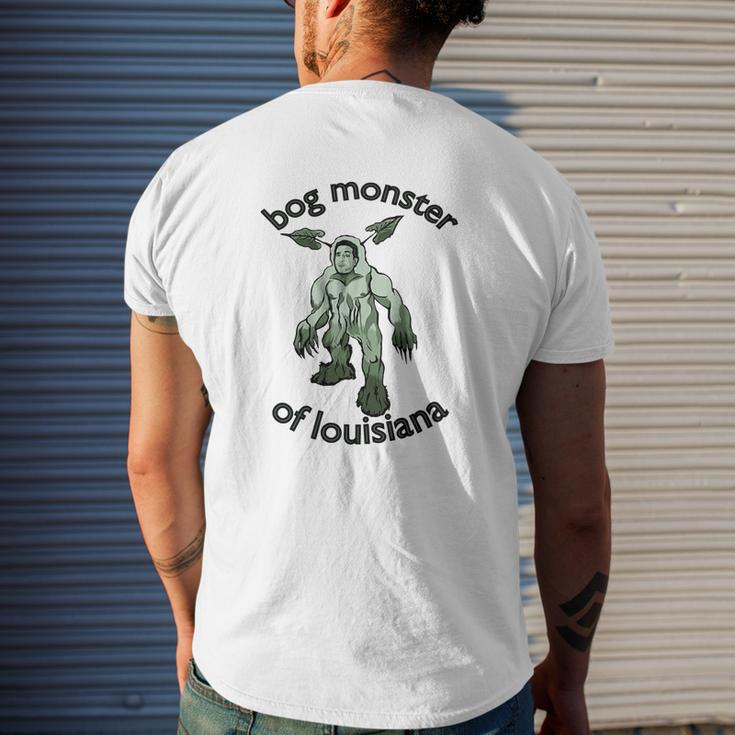 Bog Monster Of Louisiana Shirt Mens Back Print T-shirt Gifts for Him