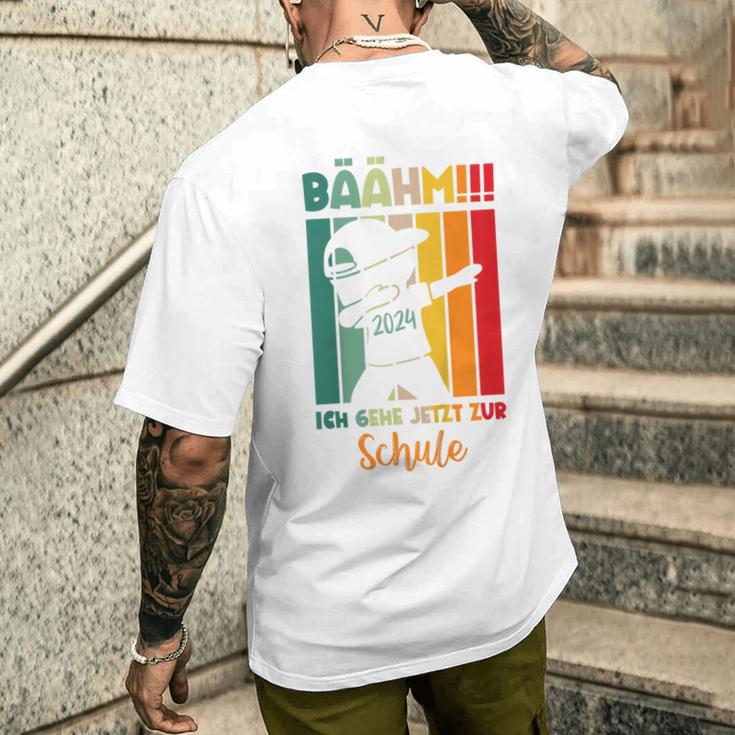 Children's First Day At School Ich Gehe Jetzt Zur Schule Kinder T-Shirt mit Rückendruck Geschenke für Ihn