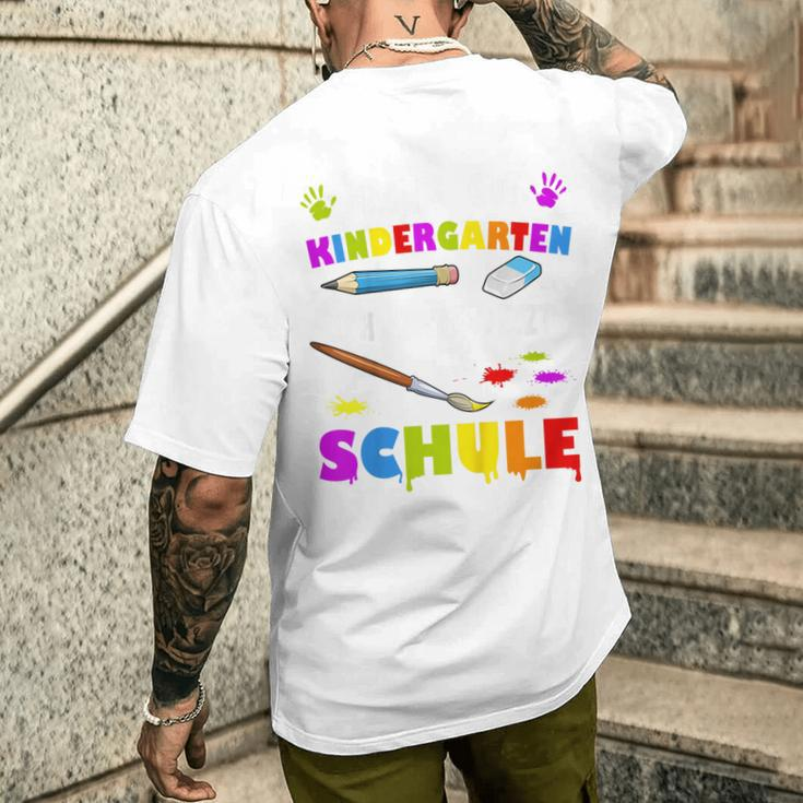 Children's Schule Ich Komme Kita Abgänger Schule Ich Komme 80 T-Shirt mit Rückendruck Geschenke für Ihn