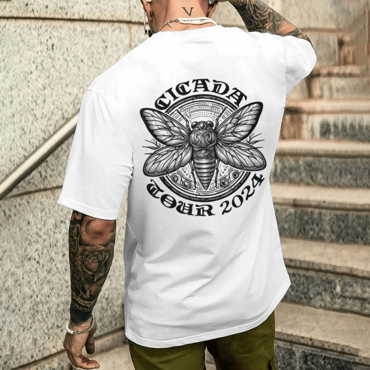 Cicada Tour 2024 Men's T-shirt Back Print Gifts for Him
