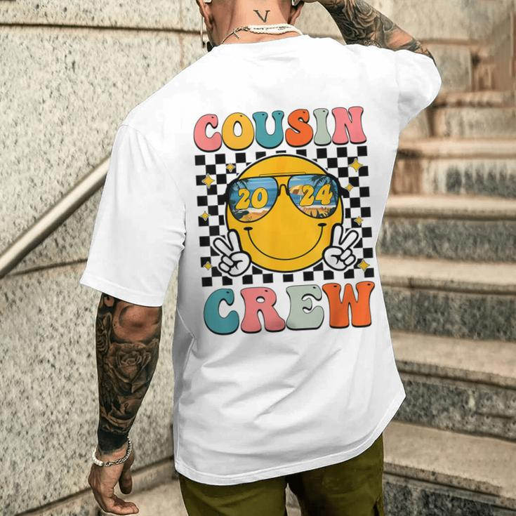 Cousin Crew 2024 Family Vacation Summer Beach Men's T-shirt Back Print Gifts for Him