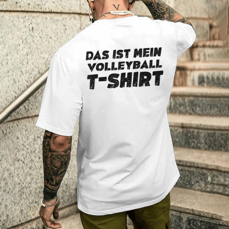 Das Ist Meinolleyball Lustigesolleyball Spruch T-Shirt mit Rückendruck Geschenke für Ihn