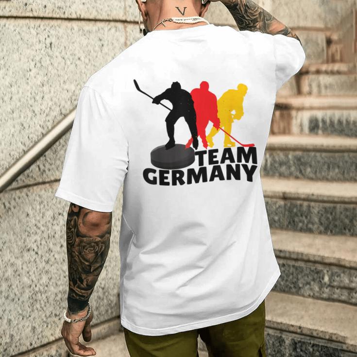 Eishockey Deutschland Trikot T-Shirt mit Rückendruck Geschenke für Ihn