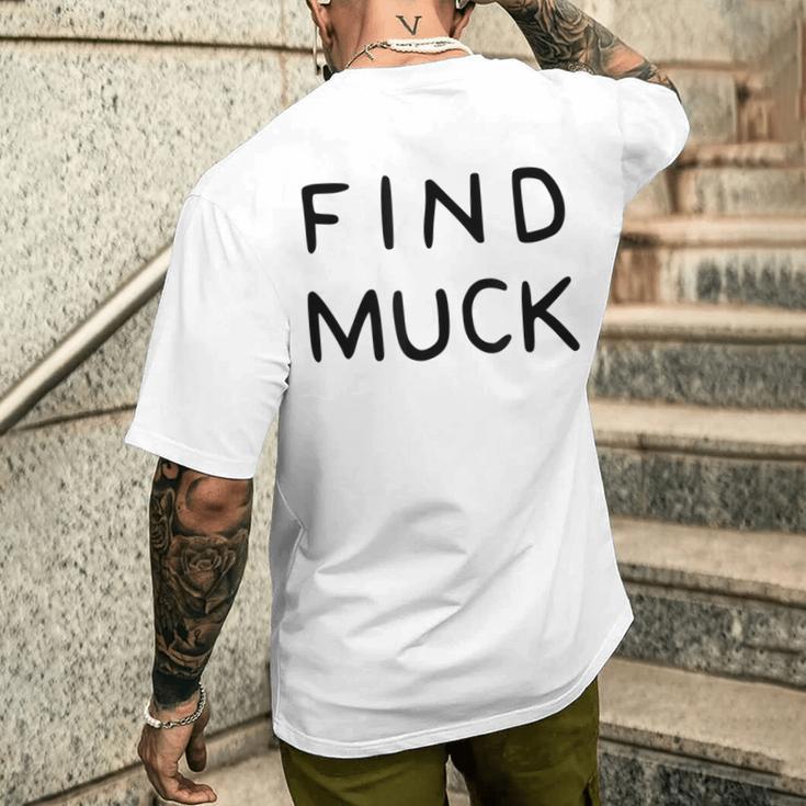 Find Muck Mind Trick T-Shirt mit Rückendruck Geschenke für Ihn