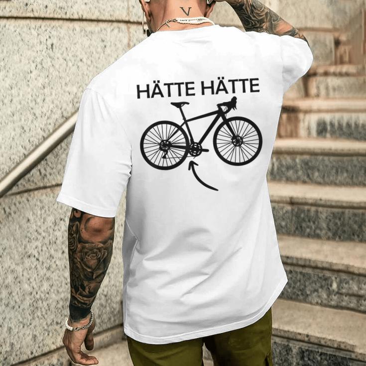 Hätte Hätte Bicycle Chain T-Shirt mit Rückendruck Geschenke für Ihn