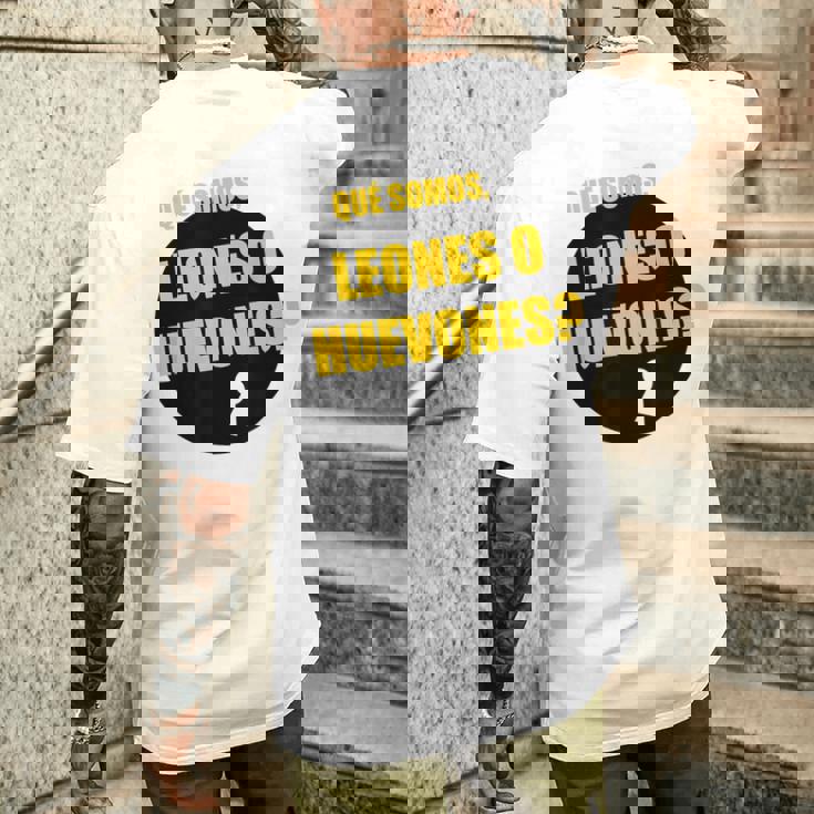 La Que Se Avecina Leones O Huevones Camiseta Camiseta Hombre